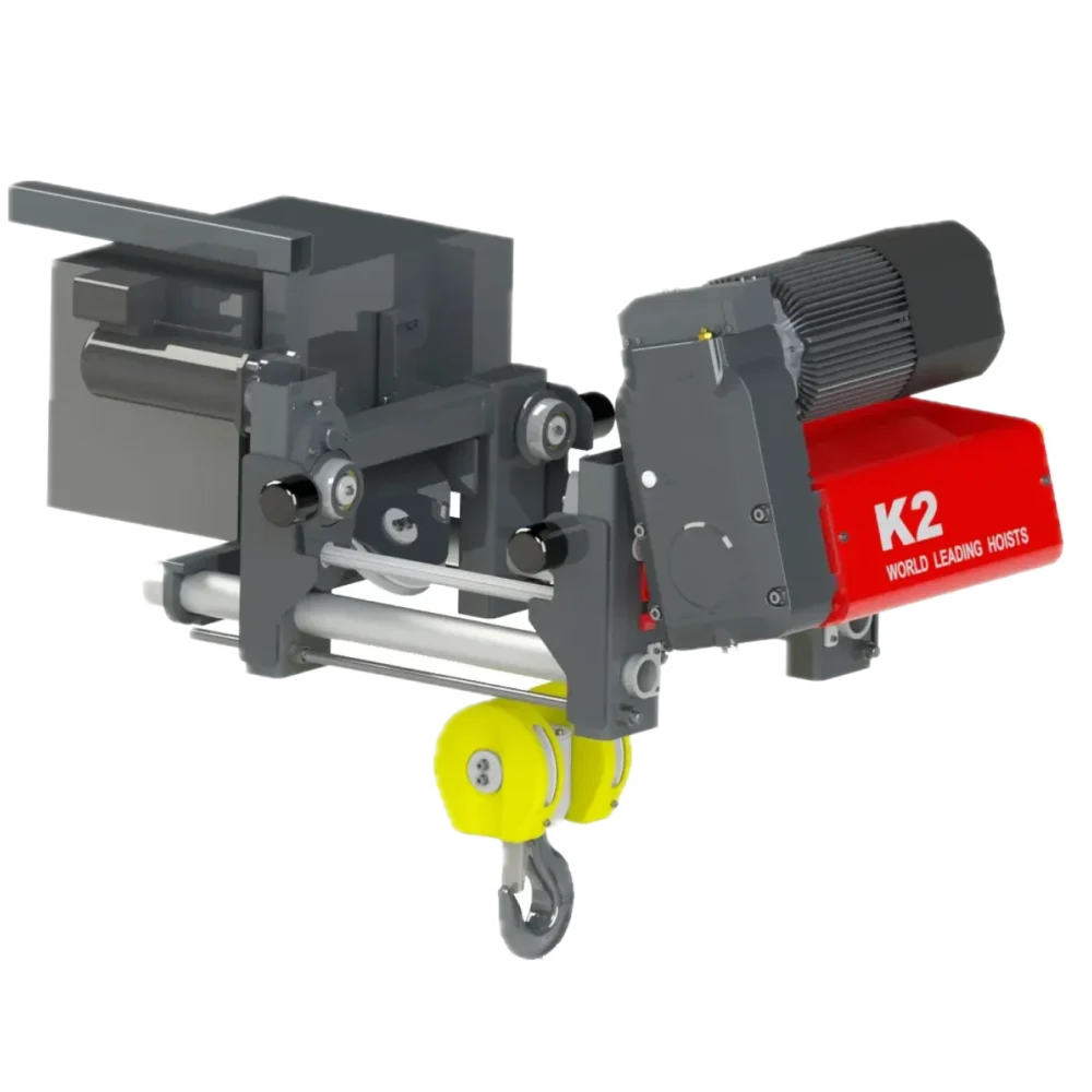 Канатная таль с уменьшенной строительной высотой