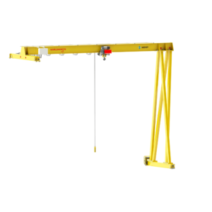 Однобалочный полукозловой кран